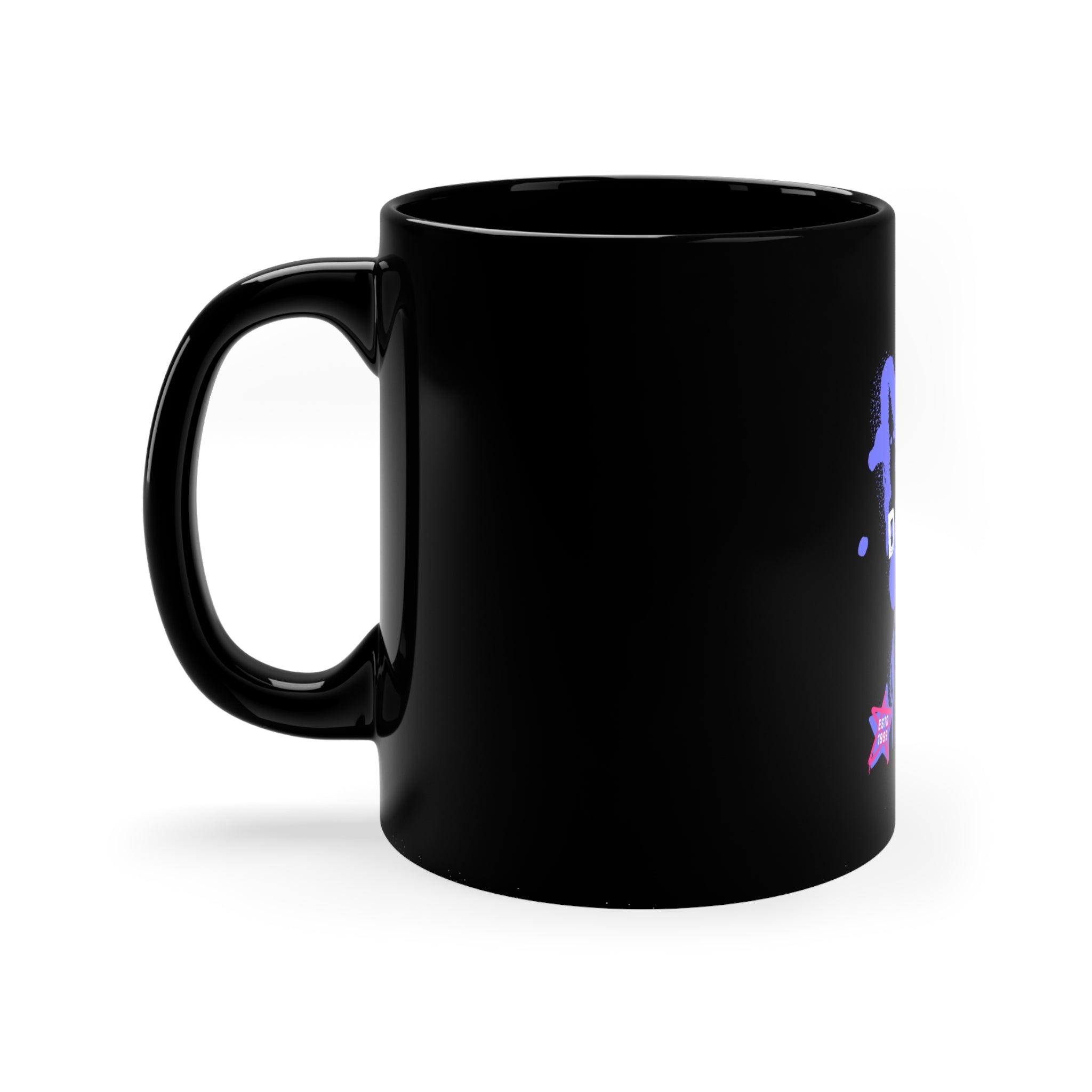 Custom Black Coffee Mug 11oz - Never Stop Dreaming Design Printify