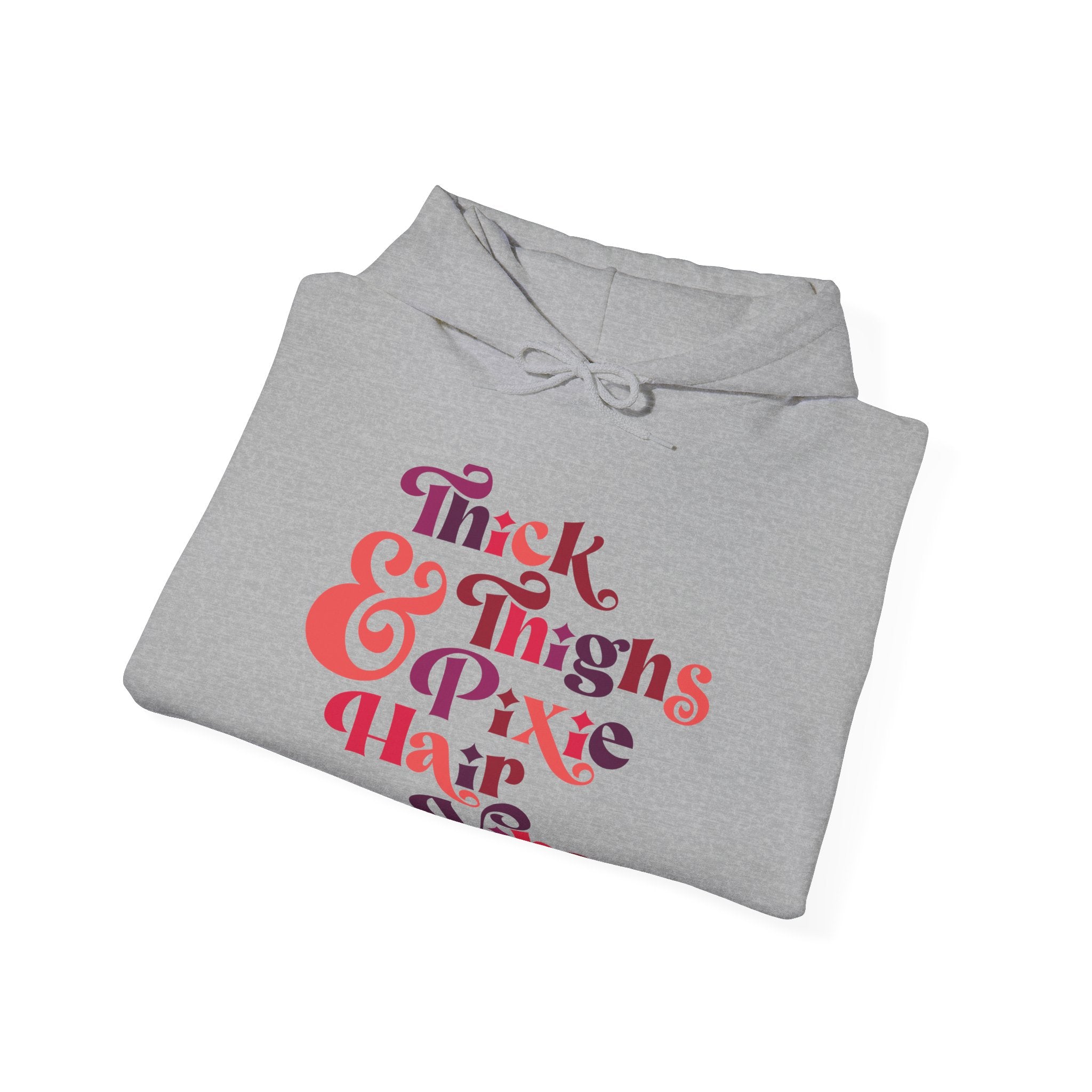 Thick Thighs Vibes Hoodie Printify
