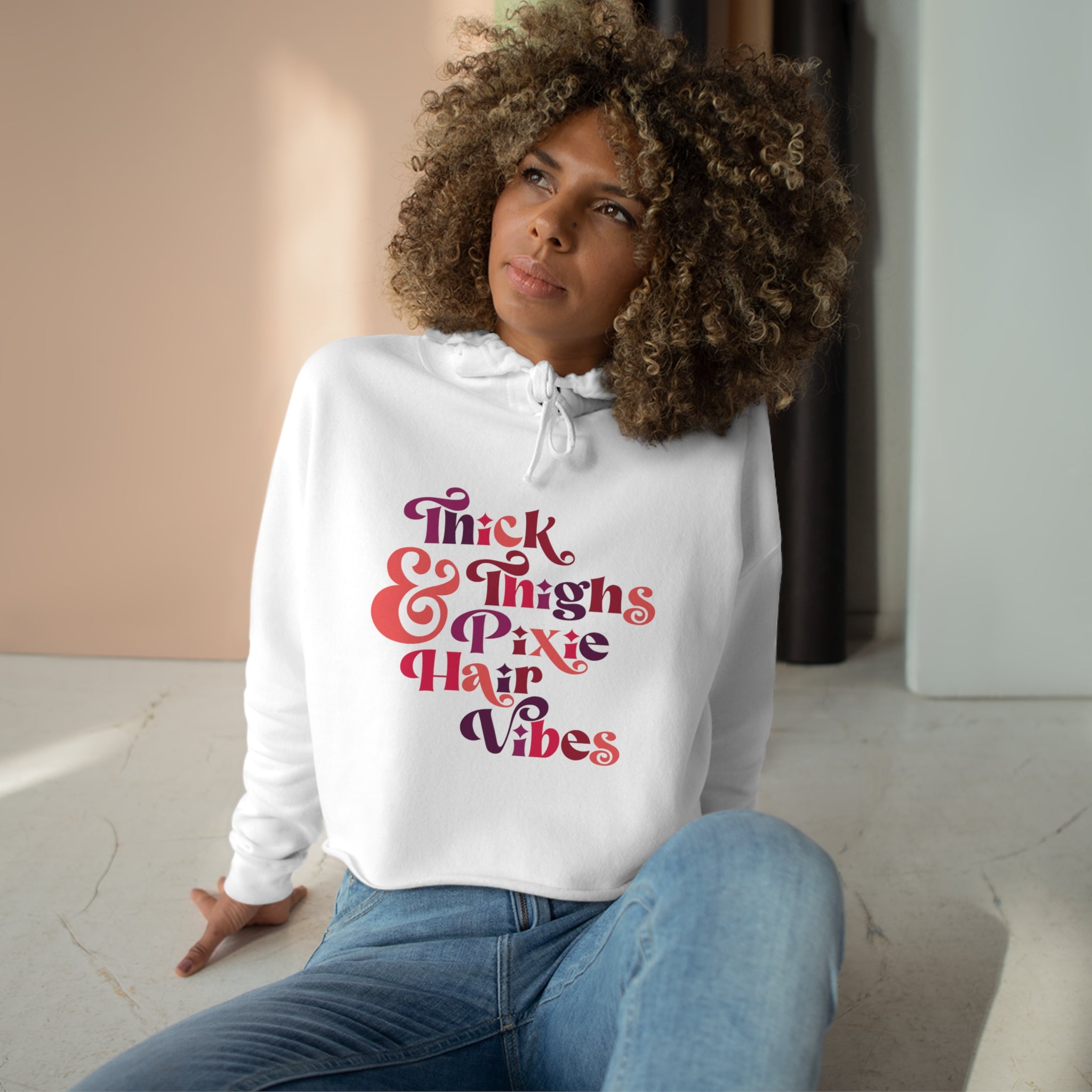 Crop Hoodie Printify