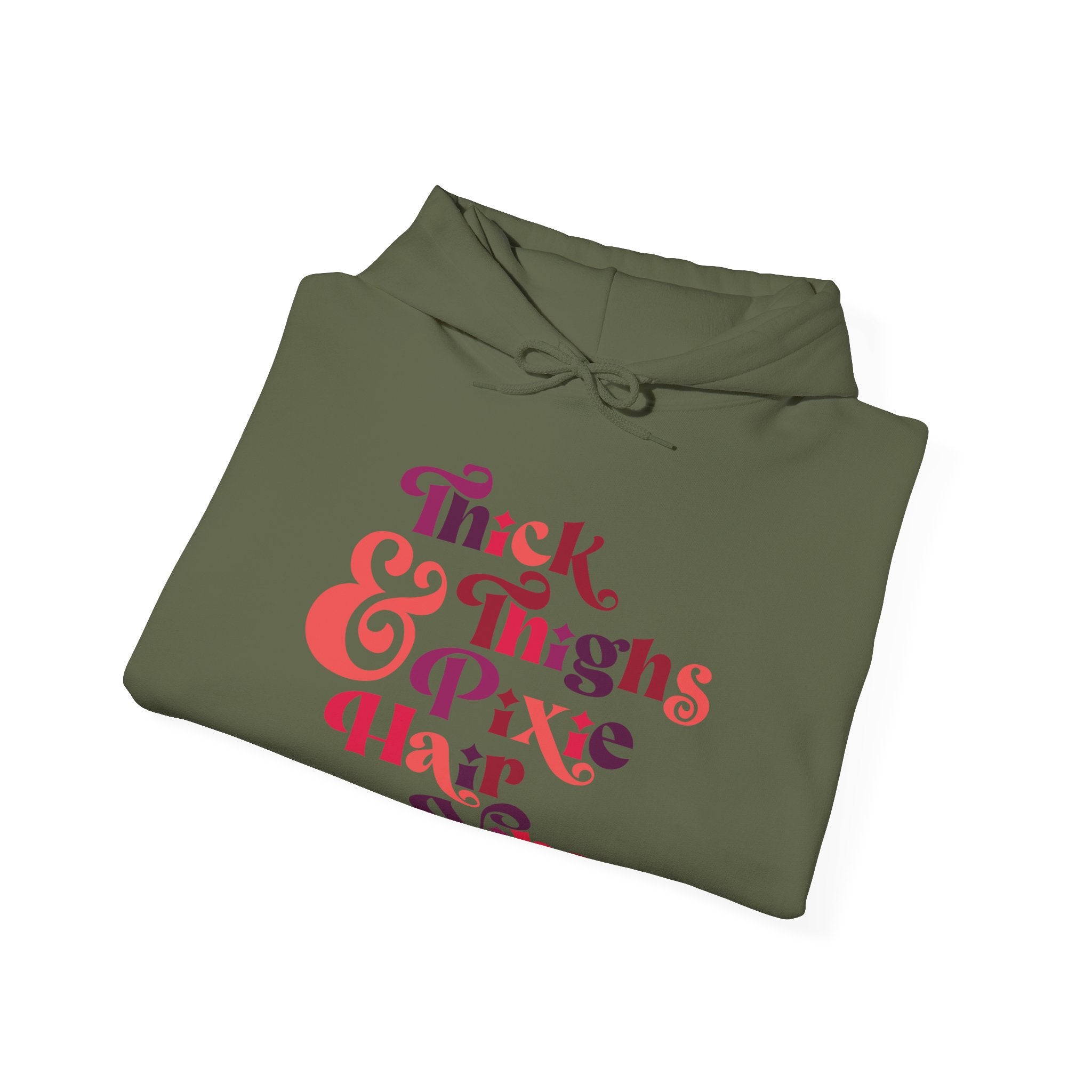 Thick Thighs Vibes Hoodie Printify
