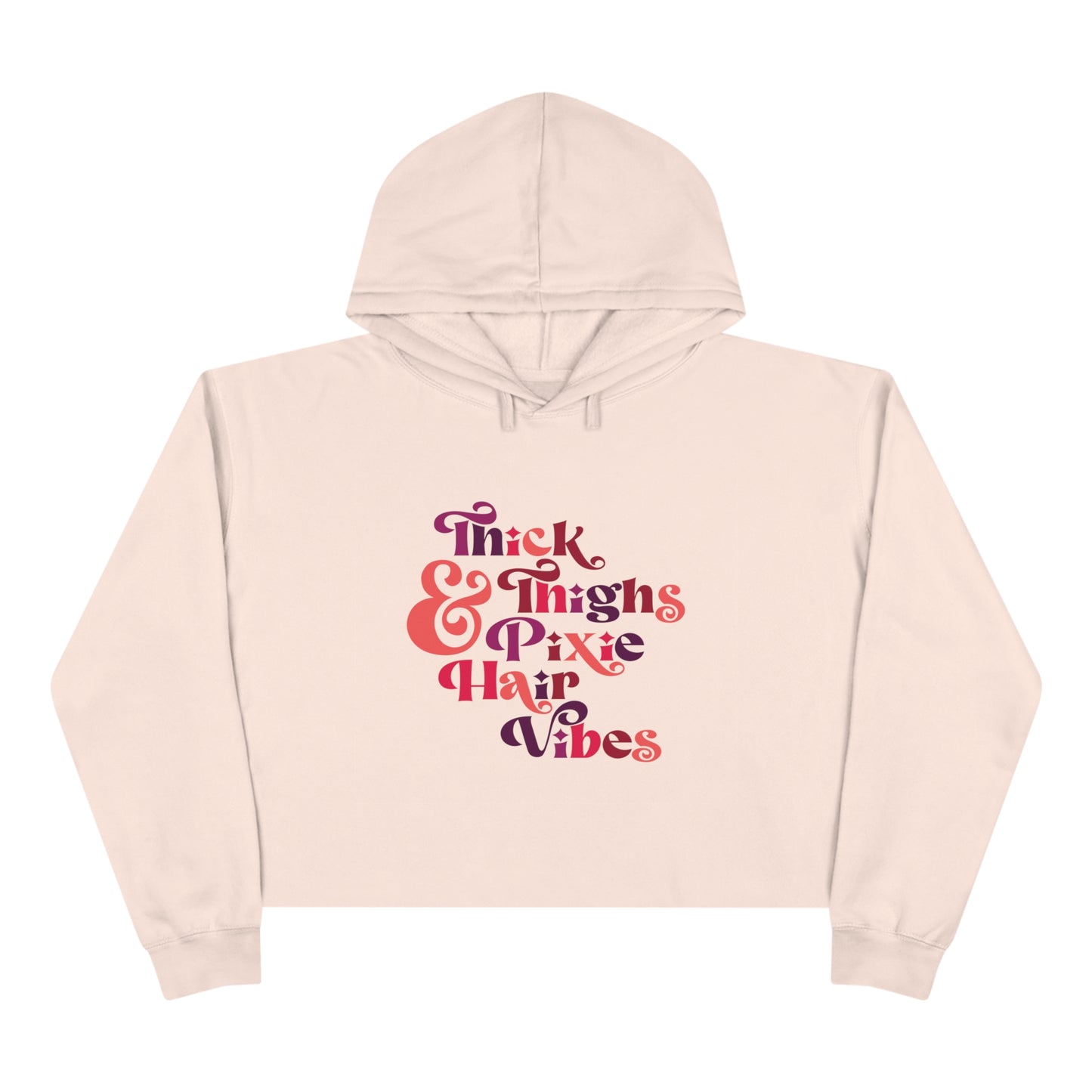 Crop Hoodie Printify