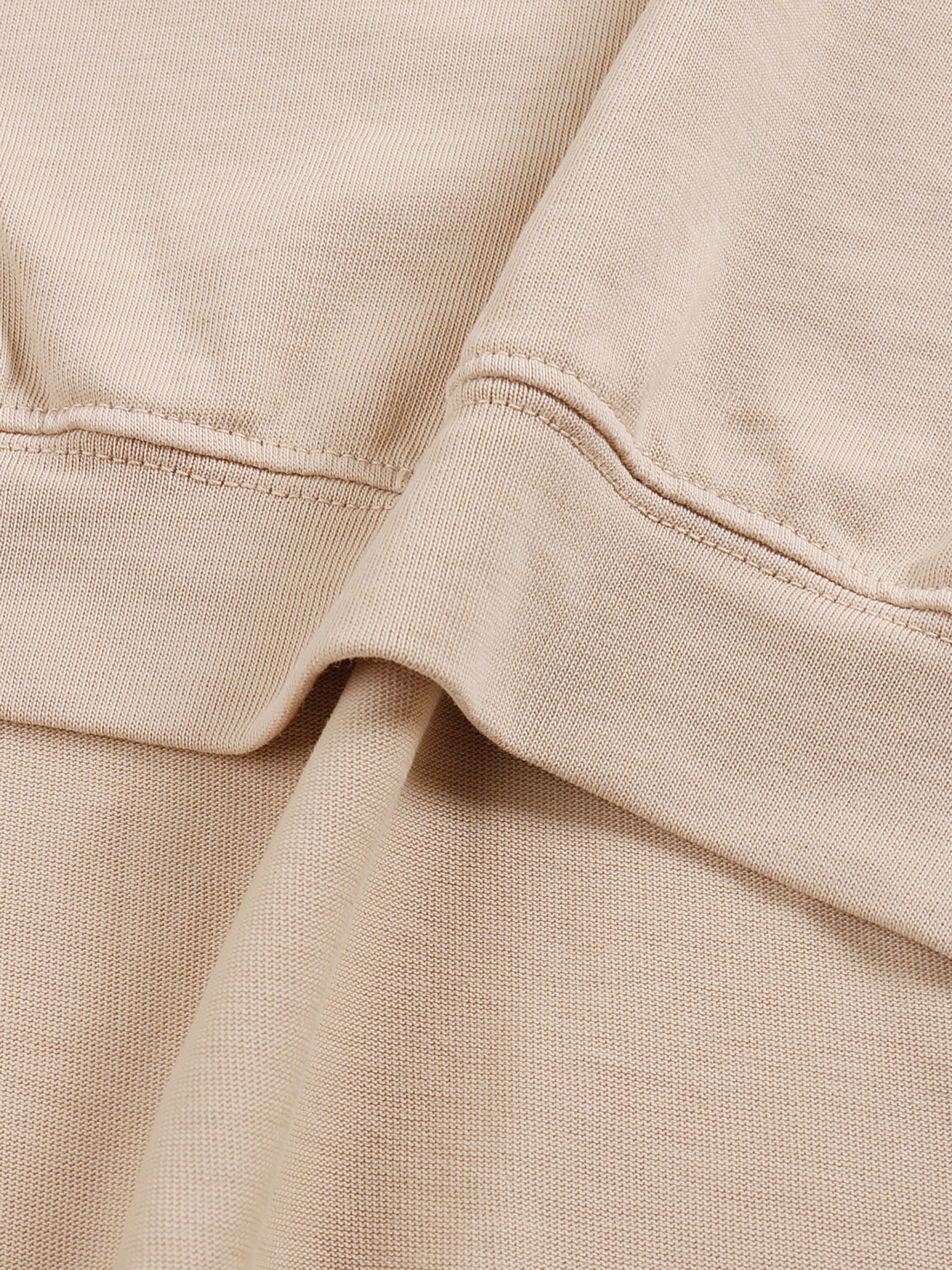 "B" FOR BOUJEE Asymmetric Shoulder Oversized Cotton T-Shirt ODMPOD