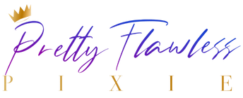 pretty flawless pixie logo