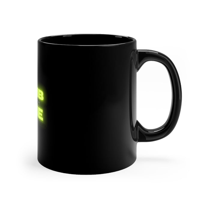 Black mug 11oz Printify